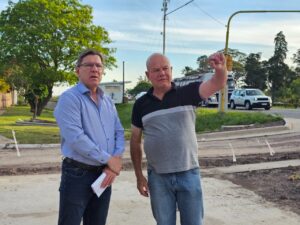 MARCELINO ESCALADA ENCARA UN AMBICIOSO PROGRAMA PARA EL MEJORAMIENTO DE SUS PRINCIPALES ARTERIAS.