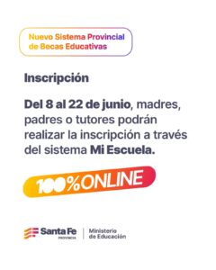 YA ESTA ABIERTA LA INSCRIPCIÓN AL NUEVO SISTEMA PROVINCIAL DE BECAS EDUCATIVAS: ACA TE COTAMOS COMO ACCEDER.