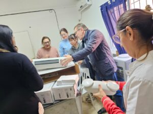 BORLA RECORRIÓ OBRAS EN ESPACIOS PÚBLICOS Y ENTREGÓ EQUIPAMIENTO A INSTITUCIONES DEL DEPARTAMENTO.
