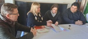 BORLA Y EL GOBIERNO SANTAFESINO FIRMARON TRES NUEVOS CONVENIOS DEL PROGRAMA ALENTAR PARA CLUBES DEL DEPARTAMENTO.
