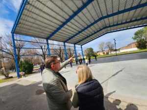 INICIARÁN NUEVA GESTIÓN PARA CERRAR TOTALMENTE EL TINGLADO DEL PLAYÓN DEPORTIVO DEL C.E.F. SAN JUSTO.