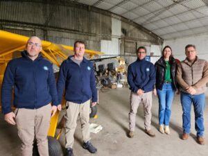 PARA RESTAURAR EL AVIÓN DEL AERO CLUB DE GOBERNADOR CRESPO.