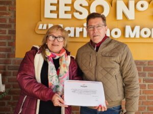 MÁS RECURSOS PARA INFRAESTRUCTURA EN ESCUELAS DEL DEPARTAMENTO SAN JUSTO.