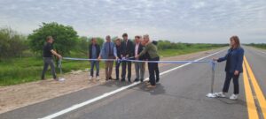 PROVINCIA INAUGURO LAS OBRAS EN EL PUENTE SOBRE EL RIO SALADO EN LA PENCA.