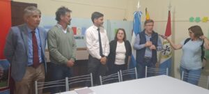 PROVINCIA REALIZARÁ LAS GESTIONES PARA QUE LA COMUNA DE LA CRIOLLA ADQUIERA EL EDIFICIO DE LA BIBLIOTECA LUIS LANDRISCINA.