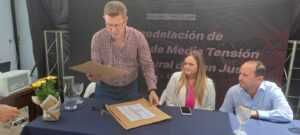 SE LICITARON HOY LAS OBRAS ELECTRICAS EN LA ZONA RURAL DEL DISTRITO SAN JUSTO.